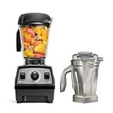 Vitamix Propel Series 750 Blender + Stainless Steel Container, Four Blending Programs, Self-Cleaning Program, Professional-Grade Blender for Smoothies, Soups and More, Stainless-Steel Blades, Black