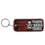 Milwaukee Leather Embroidered Key Chain - 4X2
