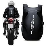 WEPLAN Motorcycle Backpacks for Men and women,Waterproof Helmet Backpack,Motorcycle Dirt Bike Accessories,motorcycle gear Seat Bag Tail Bag