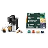 Nespresso Vertuo Lattissima by De'Longhi, Black + Starbucks Capsules