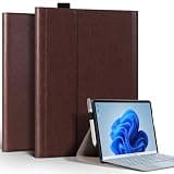 XFYKJIN Surface Pro X/Pro X Plus 13" Case, Red Brown
