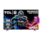 TCL 85 Inch Class QM6K Series | Mini LED QLED 4K HDR | 85QM6K, 2025 Model | 120HZ-144HZ High Brightness Smart Google TV Dolby Atmos Onkyo Audio | Voice Remote Alexa Gaming Streaming Television