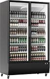 SUDEHO Full Size Upright Freezer, Commercial Beverage Display Cooler Refrigerator for Milk Drink File Storage