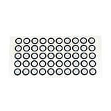 Inside 6mm Outside 10mm Positioning Targets for 3D Scanning, Tracking Dots Easily Compatible for Complex Details
