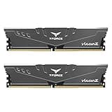 TEAMGROUP T-Force Vulcan Z DDR4 DRAM 16GB Kit (2x8GB) 3200MHz Desktop Memory Module (PC4-25600) CL16 Ram (Gray) - TLZGD416G3200HC16FDC01