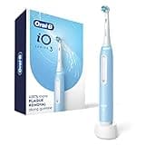 Oral-B Rechargeable Electric Toothbrush, iO3 Clean & Protect, 3 Cleaning Modes, Visual Pressure Sensor to Protect Gums, Blue