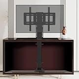 iumLeap Monitor Arms TV Stand, Electric Lift, Vertical Lift, TV Stand with Remote Control, Suitable for Large Screens 26-32 Inches TV