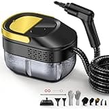 Steam Cleaner for Home & Car, 3-Level Adjustable Steamer for Cleaning, 15s Heat-Up & 1.6L Large Tank, Handheld Steam Cleaner for Car Detailing, Home, Tile, Grout,Furniture with 15pcs Accessories