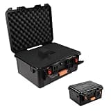 for Starlink Mini Case, Portable Travel Hard Case with DIY Foam Fit for Star Link Mini Dish, Waterproof Shockproof Carring Bag for Starlink Accessories, Ideal for Outdoor, RV, Camping, Adventure