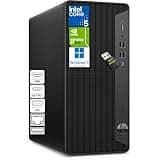 HP Prodesk Desktop Computers PC for Home & Office Business, Intel i5-10400F (64GB DDR4, 2TB PCIe SSD), Compact & Silent Design, Triple-Display Support, WiFi Adapter, Keyboard & Mouse, Windows 11 Pro