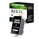 923XL 923e 923 Ink Cartridges Replacement for HP 923XL Ink Cartridges for OfficeJet Pro 8130e 8132e 8135e 8138e 8139e 8120 8120e 8125 8130 8135 Printer( 1-Black)