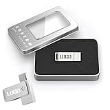 Kacenray Personalized USB C Flash Drive Bulk, Custom Logo Memory Stick Type-C for Photography Studios, Wedding Videographers, Client Deliveries, with Optional Tin Cases (100,64 GB)