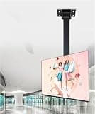 MekUk TV Mount Stands Adjustable Ceiling TV Mount Bracket - Motorized TV Mount Lift, Motorized Adjustable Ceiling TV Mount, Fits Most 26-70 Inch TVs