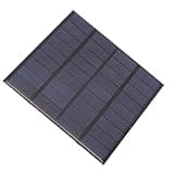 TOPINCN 9V 2W Mini Polysilicon Solar Panel Encapsulated Solar Charger Scratch Portable with Sunlight Energy Conversion for DIY Battery Tool