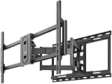 VIVO PRO 43 to 95 inch Large Screen Heavy Duty, Premium TV Wall Mount for LCD LED Flat and Curved Screens, Swivel Mount with Lateral Shift, Max VESA 800x400mm, Holds 176 lbs, Black, PRO-TVWM95A