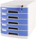 YXEDPBF Multi-Function Office File Cabinet with 5 Drawers - Flat Filing Storage for Documents Supplies - Color Options: Blue Gray Pink Light Gray - Ideal for Home Office Nization,A