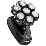 Remington Balder MAX Head Shaver for Bald Men, 7-Head Flexing Rotary Shaving System, Cordless Wet & Dry Head Razor, Waterproof, 70-Min Runtime, Rechargeable