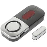 PRETYZOOM Window and Door Security Alarm 125db Loud Intruder Alarm with Magnetic Sensor, Easily Mounted Abs Material for Apartments and Garages, Low Battery Indicator for Safety Random Color