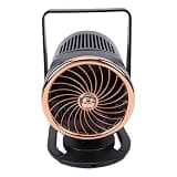 Hamwesh Portable Range Hood, 3 Speed Foldable Low Noise Kitchen Exhaust Fan, Desktop Range Hood with Adjustable Air Intake for Outdoor BBQ Home Kitchen