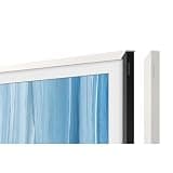 Samsung 85" The Frame Customizable Bezel Modern White (2026 Model) + Amazon Echo Dot Max Alexa Speaker with 3X Bass Bundle
