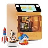 3D Printer for Kids,Safe for Children,Toy 3D Printer,New Version Upgraded,STEM Learning Mate, Wi-Fi & App Control, Weekly Update Toy Library, Touch Screen, Mini Size, Easy Setting/One Click to Print.