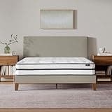 Signature Design by Ashley Full Size Chime 10 Inch Medium Firm Hybrid Mattress with Cooling Gel Memory Foam for Pressure Relief, Fiberglass-Free, Mattress In A Box