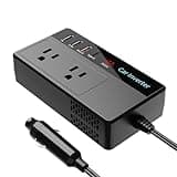 1pcs 200W Car Inverter 12V to 110V AC Power Inverters 3 USB 1 Type-C Ports Charger Adapter Car Converter