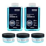HVOENQO Compatible with Philips S7735/S8850/S7832/S9935/S9936, CC13 Electric Razor Cleaning Liquid, 300MLX2, 170MLX3, Lubricates Blades, Removes Odors