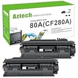 CF280A 80A Toner Cartridge Black M401dn Compatible for HP 80A CF280X 80X CF280A for HP LaserJet Pro 400 M401n M401dn MFP M425dn M401dne M401dw M425dw M401 M425 Printer Ink (2-Pack)