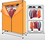 Foldable Heated Clothes Dryer, Electric 3 Tier Tumble Dryer 2400W, 166Cm Heating Clothes Airer Horse Laundry Indoor Energy Saving Dryer Drying Cabinet Minute