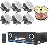 Technical Pro Home Theater System Kit 2000 Watts Bluetooth Amplifier