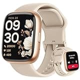 LODIMEKE Smart Watch, Alexa Built-in, Answer/Make Calls 44mm Smartwatch Women Men, 1.83" Sports Watch IP68 Waterproof, Heart Rate SpO2 Sleep Stress Monitor, Step Counter Watch for Android & iOS Phone