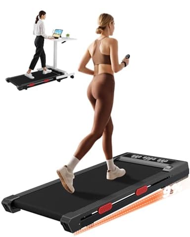 Lacuffy Walking Pad 9% Auto Incline, 3.0HP Portable Treadmill,300 pounds Treadmill with Incline, Under Desk Walking Pad with Remote Control &LED Display