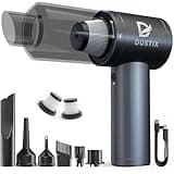 Car Vacuum Portable Cordless 12000Pa Powerful Suction Handheld Mini Rechargable Small Hoover Cleaner Brushless Motor 4000mAh Rechargeable Type C Blower Inflator Deflator Car Cleaning Kit