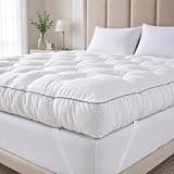 SHOUREN 5 Inch Memory Foam Mattress Topper Full for Back Pain Relief, Extra Thick Gel Memory Foam Bed Topper, Soft Fluffy Supportive Pressure Relief Mattress Pad, 54"x75"