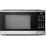 0.9 Cu Ft Microwave Oven Countertop, 6 Auto Menus, 10 Power Levels, Digital Panel, 900W - Microwave Rated Voltage: 120V-60Hz, TWO-STEP CHILD LOCK