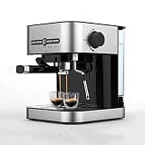OISNGWNG Espresso Coffee Machine Built In Milk Frother,Pressure System Maker,Household