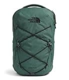 The North Face Jester Everyday Laptop Backpack - Commuter Daypack, Water Repellent, Laptop Sleeve, Duck Green Dark Heather/TNF Black, One Size