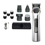 DAXXIN Hair Clippers, 5 in 1 Shaver Nose Hair Trimmer Carving Clippers Hair Beard Trimmer Men Professional Cutting Machine