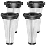 Citivisoivd Cordless Vacuum Hepa Filter Compatible With MBYULO EHBR-A001-V01,SUXIANGVAC A27,NADALY N16,Vicease,Trucozie T350 and CHEBIO C8 Vacuum Cleaner-4Pack.