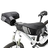 ROCKBROS Bike Handlebar Mittens Cold Weather Thinsulate Thermal Bicycle Mittens Pogies Handlebar Cover Gloves for Mountain Commuter MTB Fat Bike