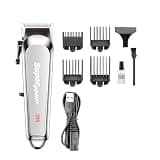 DAXXIN Hair Cutting Tool, Rechargeable Hair Clipper Adjustable Haircut Professional Hair Cutting Machine Portable Clipper for Men