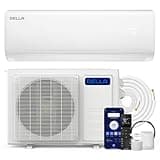 DELLA Econo Series 23000 BTU Mini Split Air Conditioner 17 SEER2, 230V Cools up to 1500 Sq. Ft, Works with Alexa and Wifi, Heater Ductless Inverter System with Heat Pump,16.4ft Installation Kit