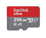 SanDisk Ultra 256 GB microSDXC Memory Card with A1 App Performance up to 100 MB/s, Class 10, U1 - Amazon Exclusive Packaging
