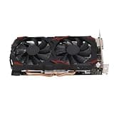 Dan&Dre RX 580 8GB 256BIT DDR5 Gaming Graphics Card with Dual Fan Quiet Cooling Plug and Play for 10 11 Desktop PC (580 8G D5)