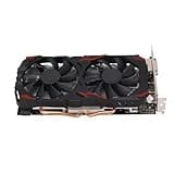 Dan&Dre RX 580 8GB 256BIT DDR5 Gaming Graphics Card with Dual Fan Quiet Cooling Plug and Play for 10 11 Desktop PC (580 8G D5)