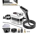 2500W Handheld High-Temperature Pressurized Steam Cleaner,6 Adjustable Speeds Steam Cleaner for Home,4.5 Bar High-Pressure Steam with Brush Heads for Kitchen, Bathroom, Car and Floor