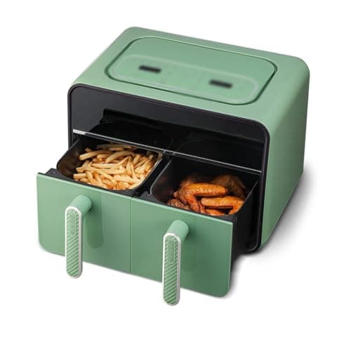 PYRVILAX Electric Air Fryer Without Oil Kitchen Airfryers Smart Oil-free French Fries Machine Home Appliance