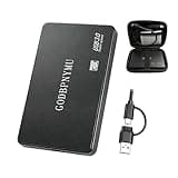 GODBPNYMU External Hard Drive 500GB HDD USB 3.0 Portable Storage for PC, Laptop, Mac, Xbox, PS4 – High-Speed Data Transfer, Backup Drive for Photos, Music, Files