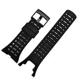 ILAZI For SUUNTO Ambit 1 2 3 2R 2S 24mm Watch Rubber Band Screwdriver Watch Accessories(A-black)
